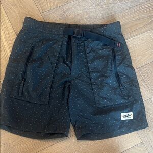 Howler brothers Black Geometric Men's Athletic / Swim Shorts